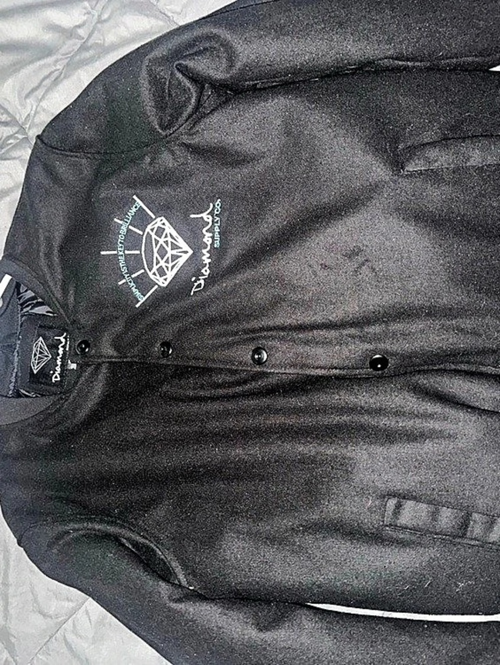 Diamond Supply Co. Black Performance Jacket